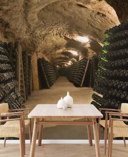 Fondo de pantalla de Long Cave Tunnel Wine Cellar Fondo de pantalla de Long Cave Tunnel Wine Cellar