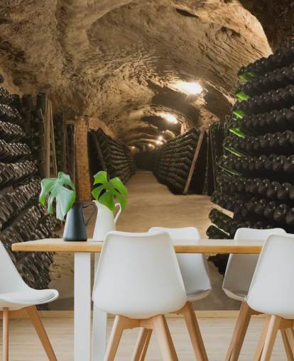 Fondo de pantalla de Long Cave Tunnel Wine Cellar