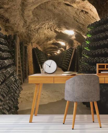 Fondo de pantalla de Long Cave Tunnel Wine Cellar