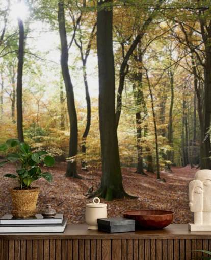 Carta da parati Woodland
