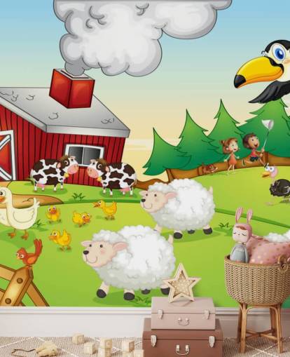Cartoon Animal Farm Wallpaper Cartoon Animal Farm Wallpaper