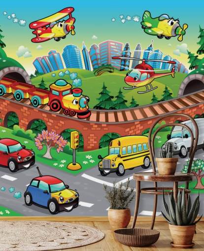 Cartoon Car Wallpaper