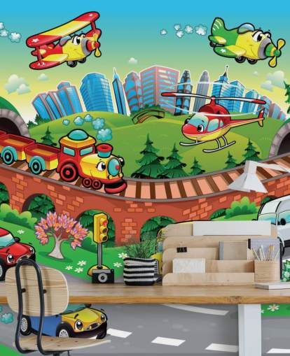 Cartoon Car Wallpaper