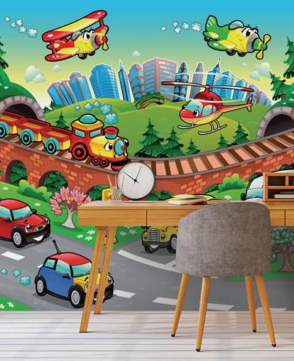 Cartoon Car Wallpaper