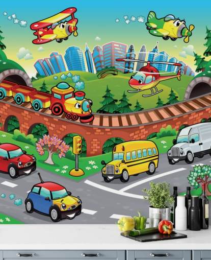 Cartoon Car Wallpaper