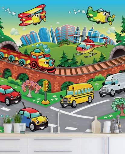 Cartoon Car Wallpaper