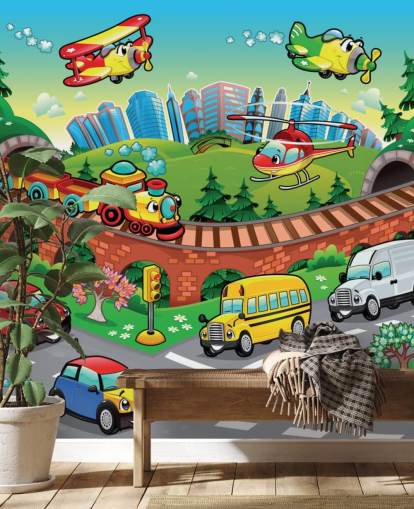 Cartoon Car Wallpaper