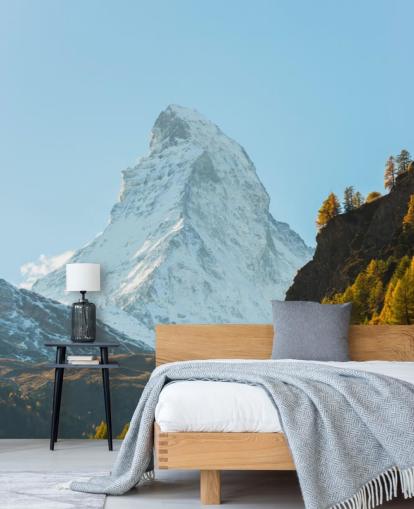 Swiss Mountain behang