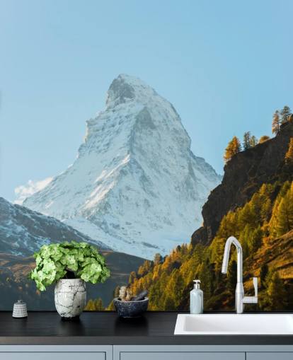 Swiss Mountain Wallpaper