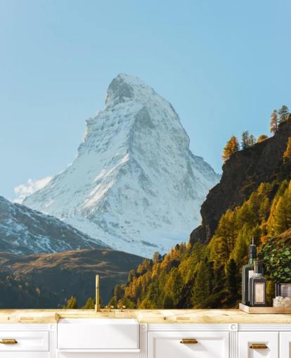 Carta da parati Swiss Mountain