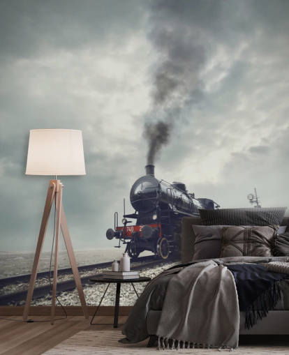 Svart Steam Tog Svart Steam Tog