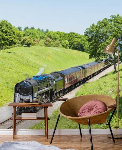 Black Steam Train, Gloucestershire Warwickshire Railway
