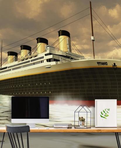 Carta da Parati Titanic Nave sul Mare Carta da Parati Titanic Nave sul Mare