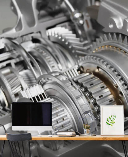 Papel de parede Steel Engine