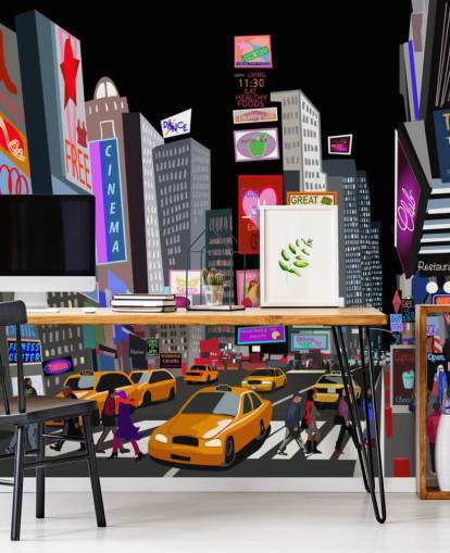 Abstract NY Times Square Abstract Wallpaper Abstract NY Times Square Abstract Wallpaper