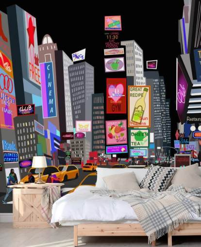 Abstract NY Times Square Abstract Wallpaper Abstract NY Times Square Abstract Wallpaper