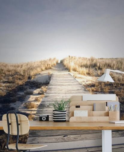 Boardwalk to Nowhere Wallpaper Mural