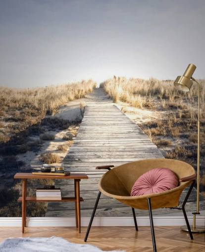 Boardwalk to Nowhere Wallpaper Mural