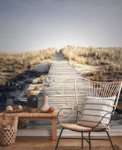 Boardwalk to Nowhere Wallpaper Mural