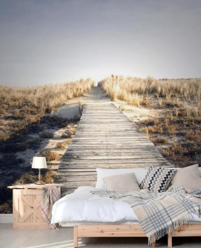 Boardwalk to Nowhere Wallpaper Mural