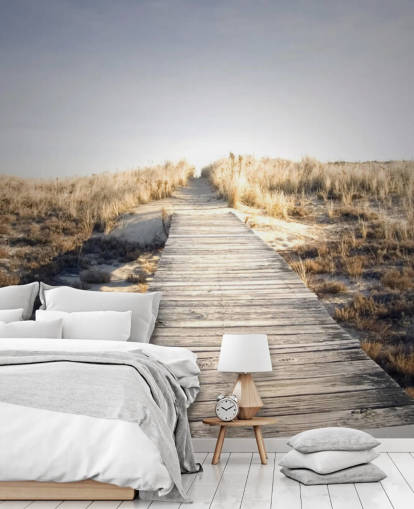 Boardwalk to Nowhere Wallpaper Mural