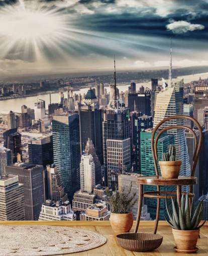 Manhattanin Ari Manhattan Ariel Wallpaper 