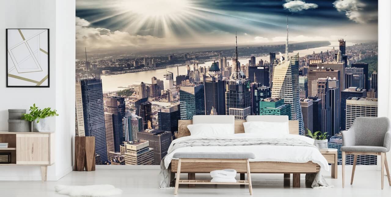 Manhattanin Ari Manhattan Ariel Wallpaper