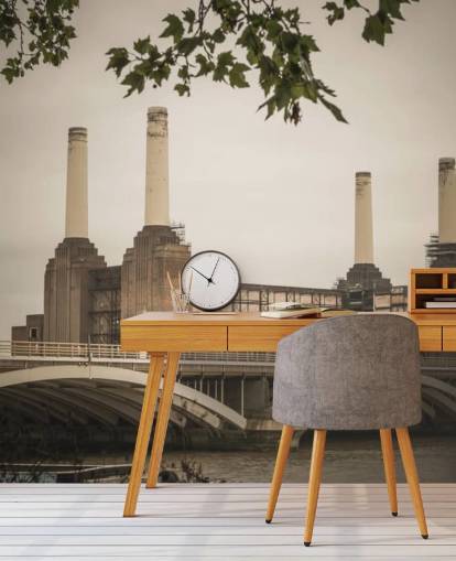 Battersea wall mural