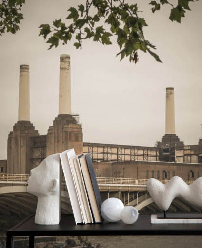 Battersea wall mural