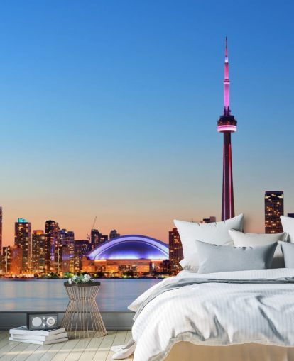 fondo de pantalla iluminado toronto