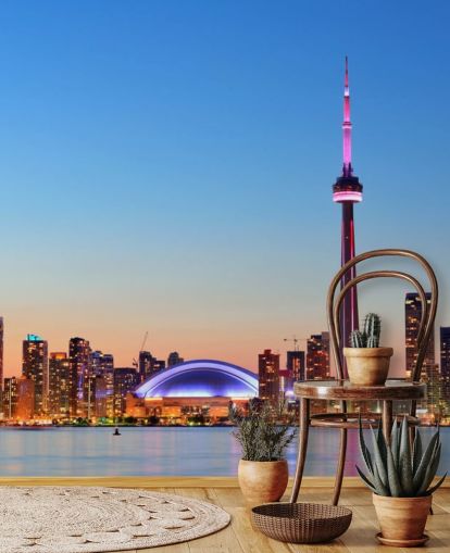 lyser op toronto tapet