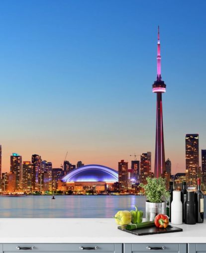 fondo de pantalla iluminado toronto