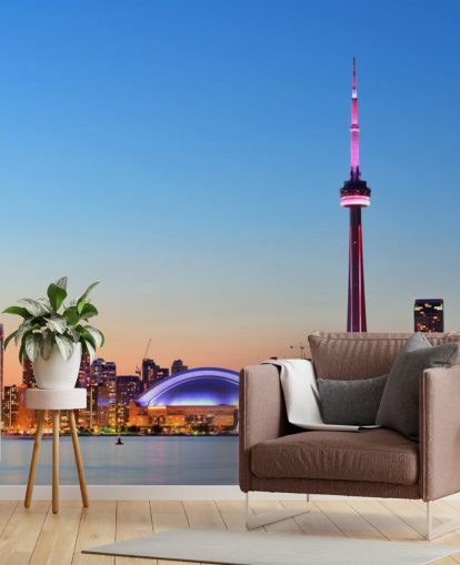 beleuchtete Toronto Tapete beleuchtete Toronto Tapete