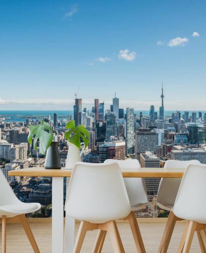 Toronto Centrum Toronto Downtown Wallpaper