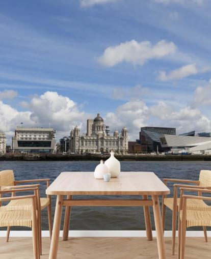 fond d'écran vue du mersey depuis les eaux fond d'écran vue du mersey depuis les eaux