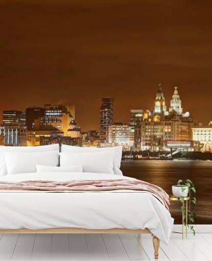 liverpool docks at night wallpaper
