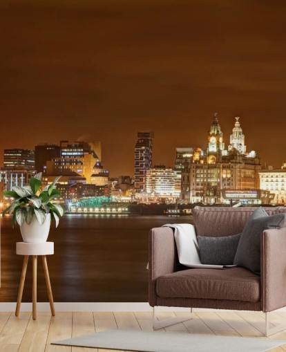 papel de parede liverpool docks at night papel de parede liverpool docks at night