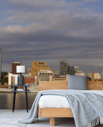 Liverpool Skyline behang Liverpool Skyline Wallpaper Liverpool Skyline behang Liverpool Skyline Wallpaper