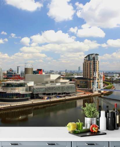 Salford Kai Manchester Salford Quay Manchester Wallpaper 