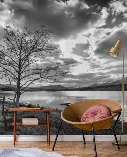 Papier peint du lac écossais