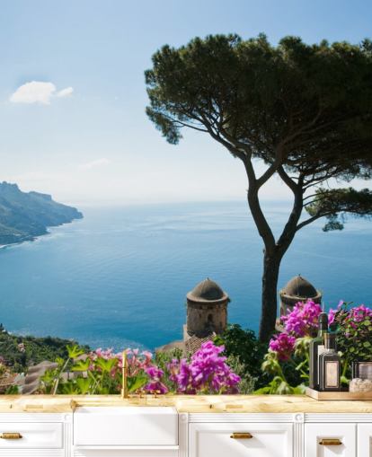 Amalfi Coast seinämaalaus