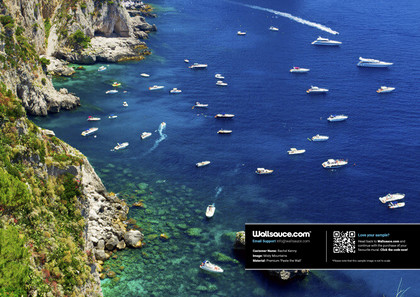 Capri Wallpaper | Wallsauce US