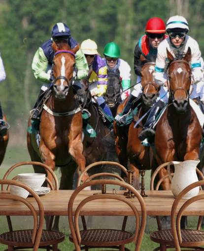 Horse racing Baggrund Horse racing Baggrund