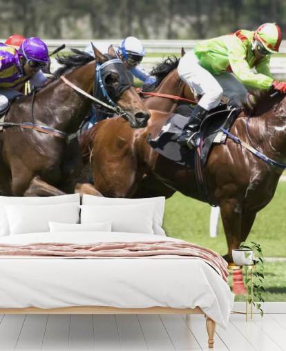 Papier peint Horse Racing Papier peint Horse Racing