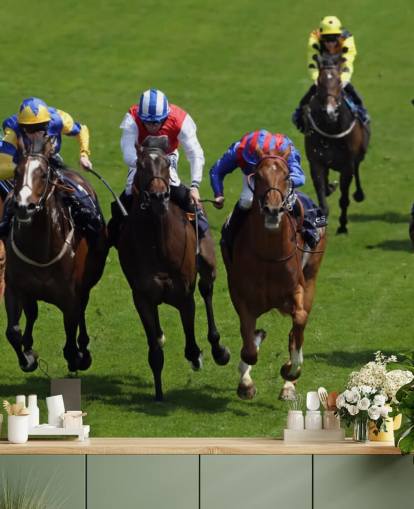 Horse racing Baggrund