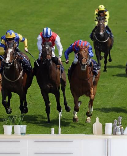 Papier peint Horse Racing Papier peint Horse Racing