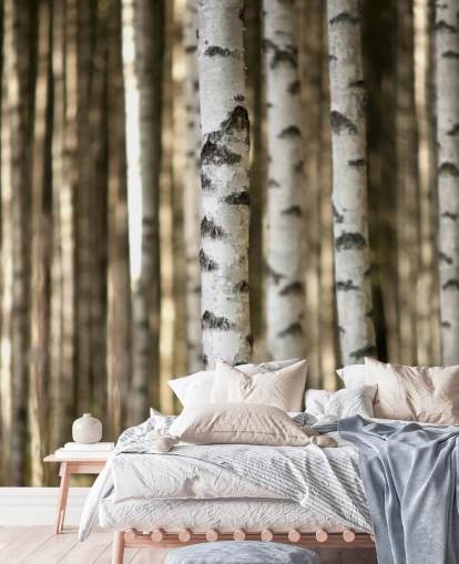 Papel de parede Silver Bir