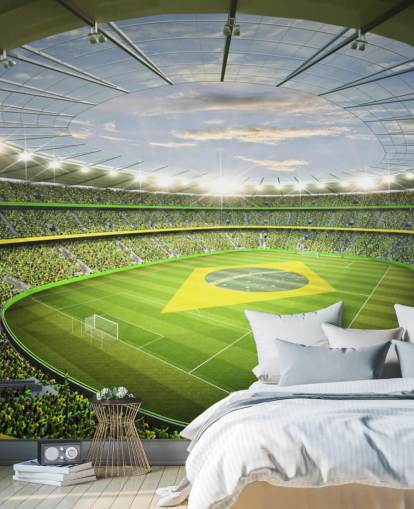 Brasilien Stadium Bakgrund Brasilien Stadium Bakgrund