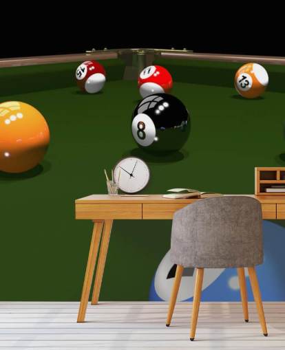 Papier peint de table de billard