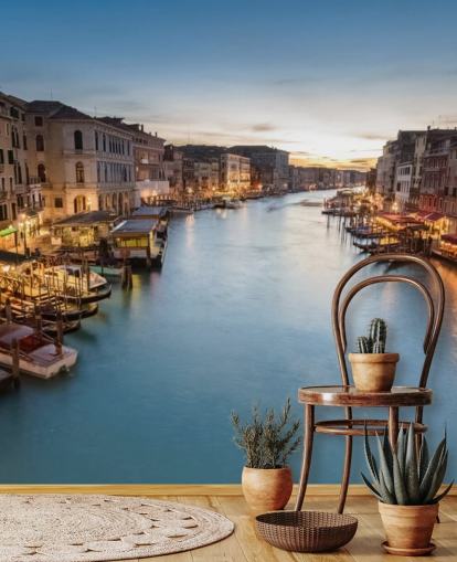 a canal in venice at night wallpaper a canal in venice at night wallpaper